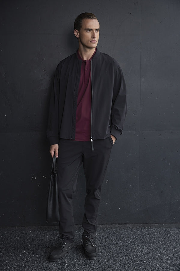 Mi Piace Heren - Men Bomber Jack - Black