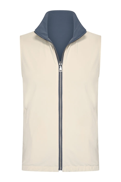 Mi Piace Heren - Men Gilet Tech Reversible - Cloud Blue | Kit | Morgen in huis!