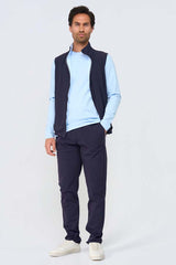 Mi Piace Heren - Men Gilet Tech Reversible - Dark Blue | Light Blue