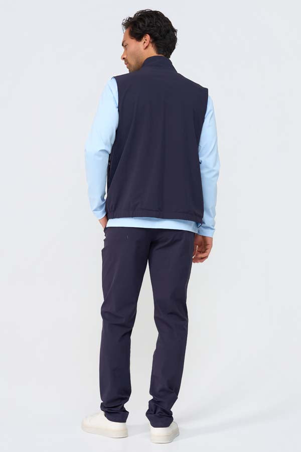 Mi Piace Heren - Men Gilet Tech Reversible - Dark Blue | Light Blue