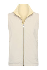 Mi Piace Heren - Men Gilet Tech Reversible - Pastel Yellow | Kit