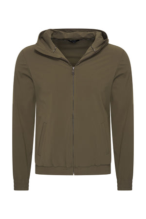 Mi Piace Heren - Men Jack Hooded - Olive