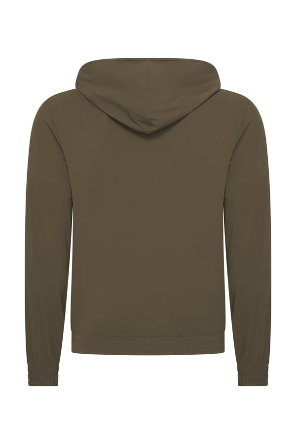 Mi Piace Heren - Men Jack Hooded - Olive