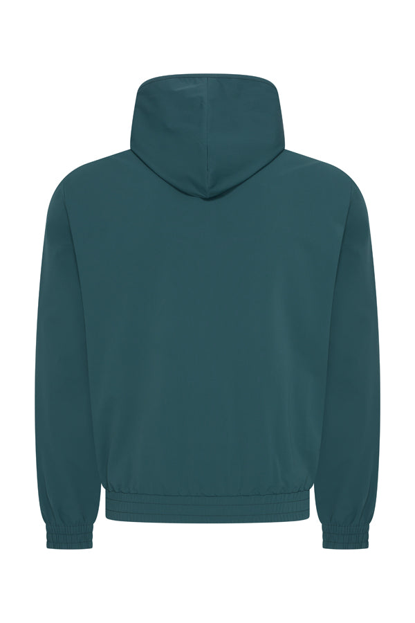 Mi Piace Heren - Men Jack Hooded - Teal Blue