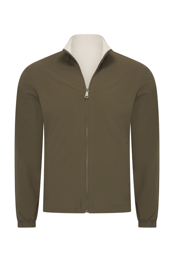 Mi Piace Heren - Men Jacket Reversible - Olive Kit