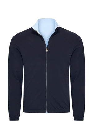 Mi Piace Heren - Men Jacket Reversible - D. Blue | L. Blue