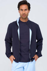 Mi Piace Heren - Men Jacket Reversible - D. Blue | L. Blue