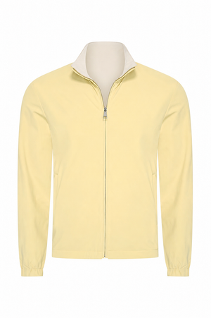 Mi Piace Heren - Men Jacket Reversible - Pastel Yellow | Kit