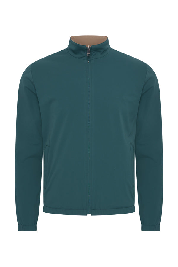 Mi Piace Heren - Men Jacket Reversible -  Dark Blue Burgundy