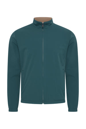Mi Piace Heren - Men Jacket Reversible -  Teal Blue Falcon
