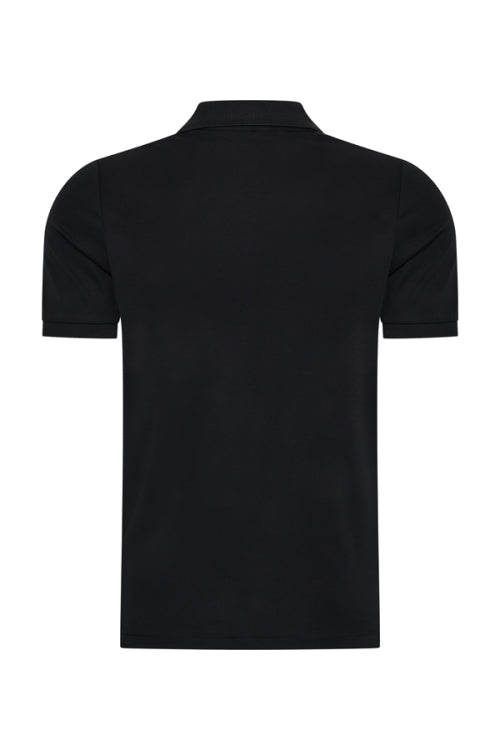 Mi Piace Heren - Men Polo Cotton - Black 2