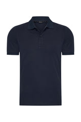 Mi Piace Heren - Men Polo Cotton - Dark Blue 1