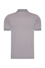 Mi Piace Heren - Men Polo Cotton - Elephant Grey 2