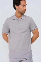 Mi Piace Heren - Men Polo Cotton - Elephant Grey | Morgen in huis!