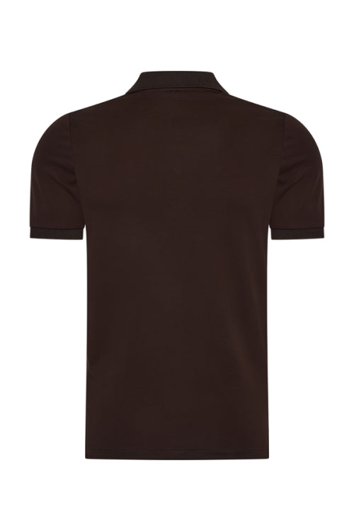Mi Piace Heren - Men Polo Cotton - Espresso 2