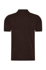 Mi Piace Heren - Men Polo Cotton - Espresso 2