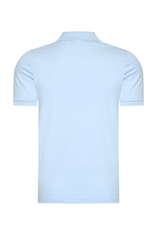 Mi Piace Heren - Men Polo Cotton - Light Blue 2