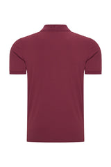 Mi Piace Heren - Men Polo Shirt - Burgundy