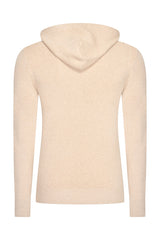 Mi Piace Heren - Men Pullover Hooded - Beige