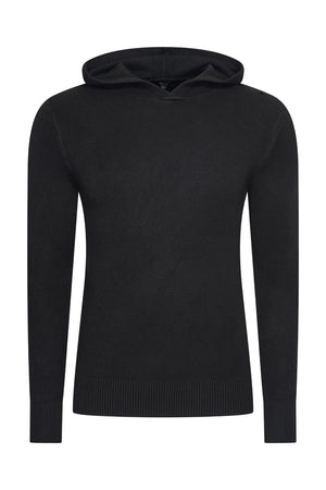 Mi Piace Heren - Men Pullover Hooded - Black
