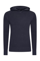 Mi Piace Heren - Men Pullover Hooded - Dark Blue