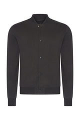 Mi Piace Heren - Men Sweat Bomber Jack - Black 1