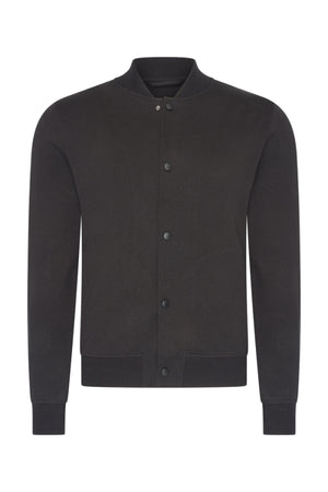 Mi Piace Heren - Men Sweat Bomber Jack - Black 1