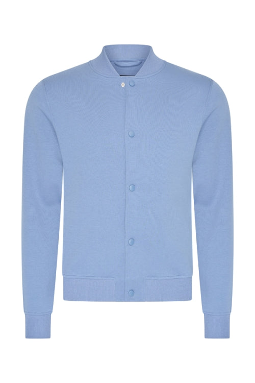 Mi Piace Heren - Men Sweat Bomber Jack - Cloud Blue 1