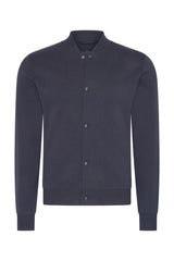 Mi Piace Heren - Men Sweat Bomber Jack - Dark Blue 1
