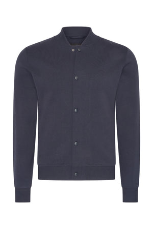 Mi Piace Heren - Men Sweat Bomber Jack - Dark Blue 1