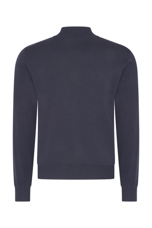 Mi Piace Heren - Men Sweat Bomber Jack - Dark Blue 2