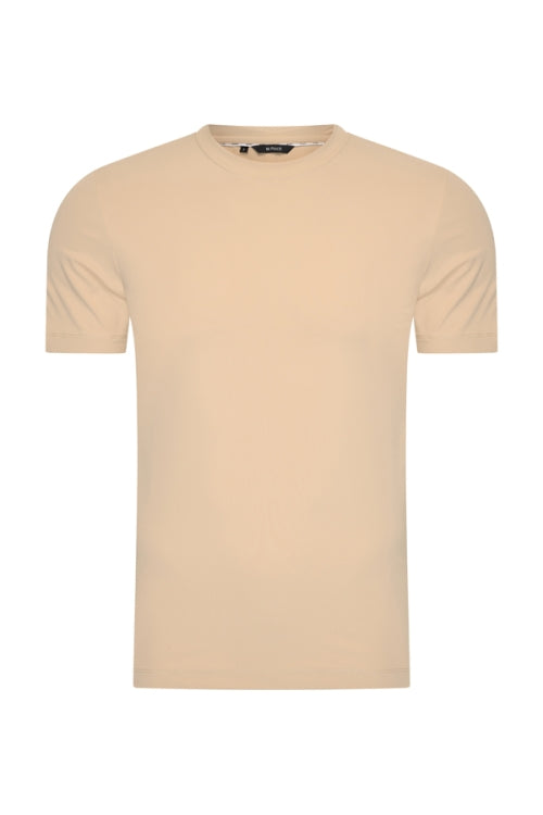 Mi Piace Heren - Men T Shirt - Beige 1