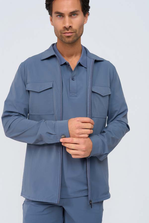 Mi Piace Heren - Men T Shirt - Cloud Blue