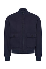 Mi Piace Heren - Wool Blend Jacket Dark Blue