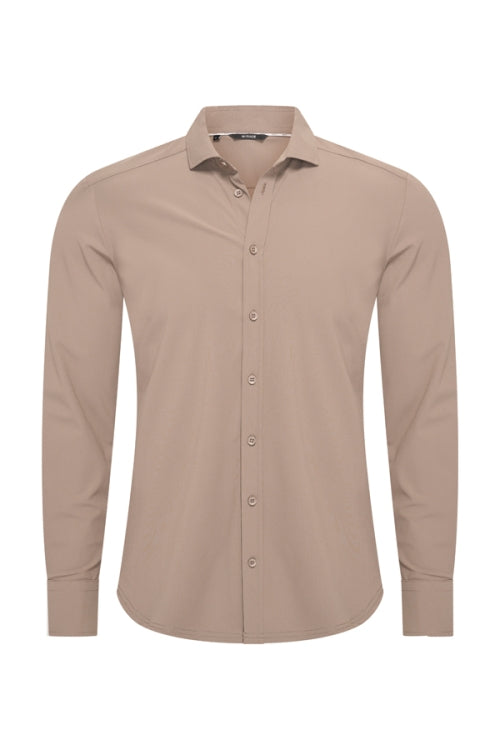 Mi Piace – Herrenbluse – Dunkelblau
